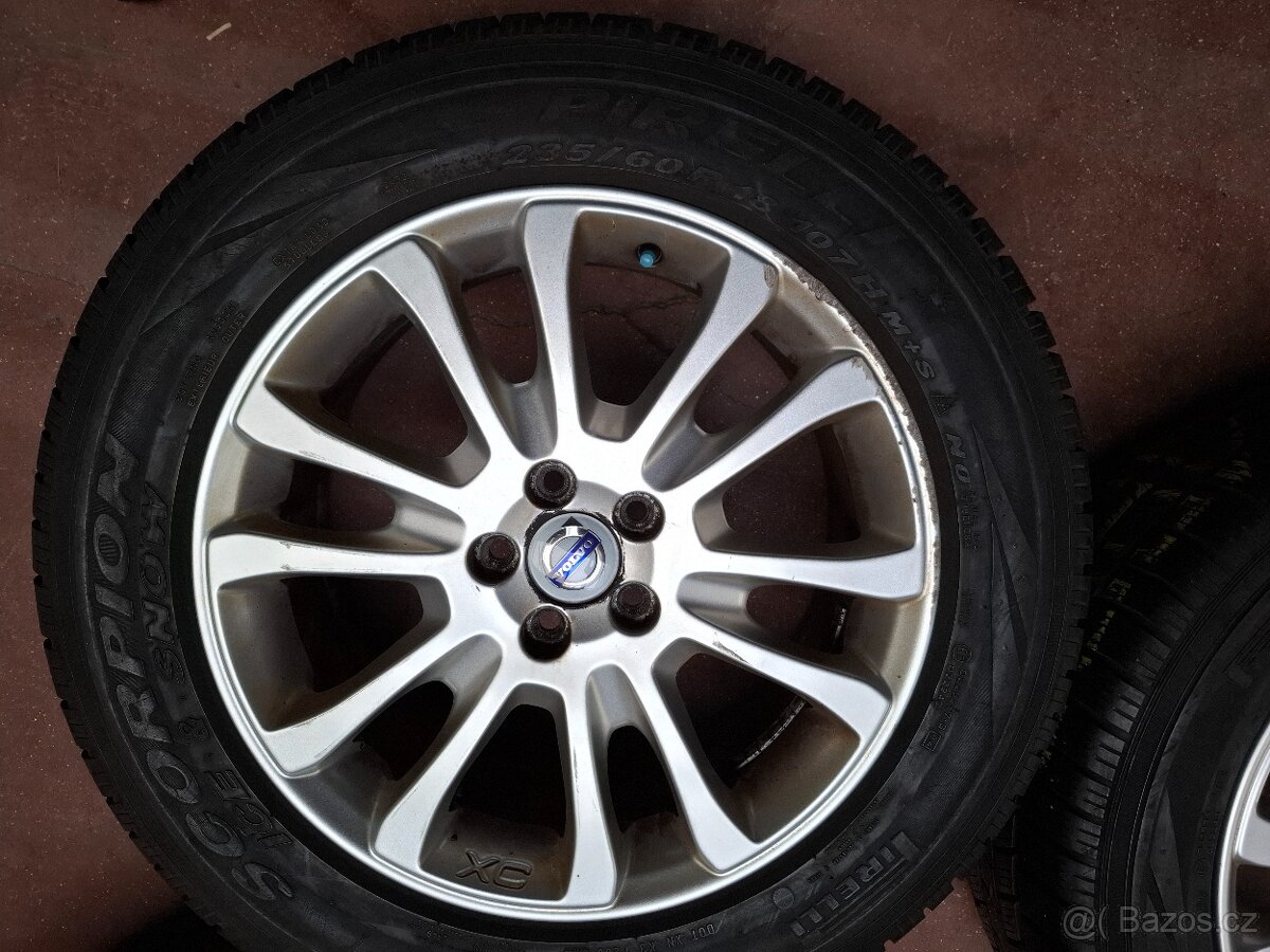 Alu disky 18" na Volvo XC 60 a 235/60/18 Pirelli - 5