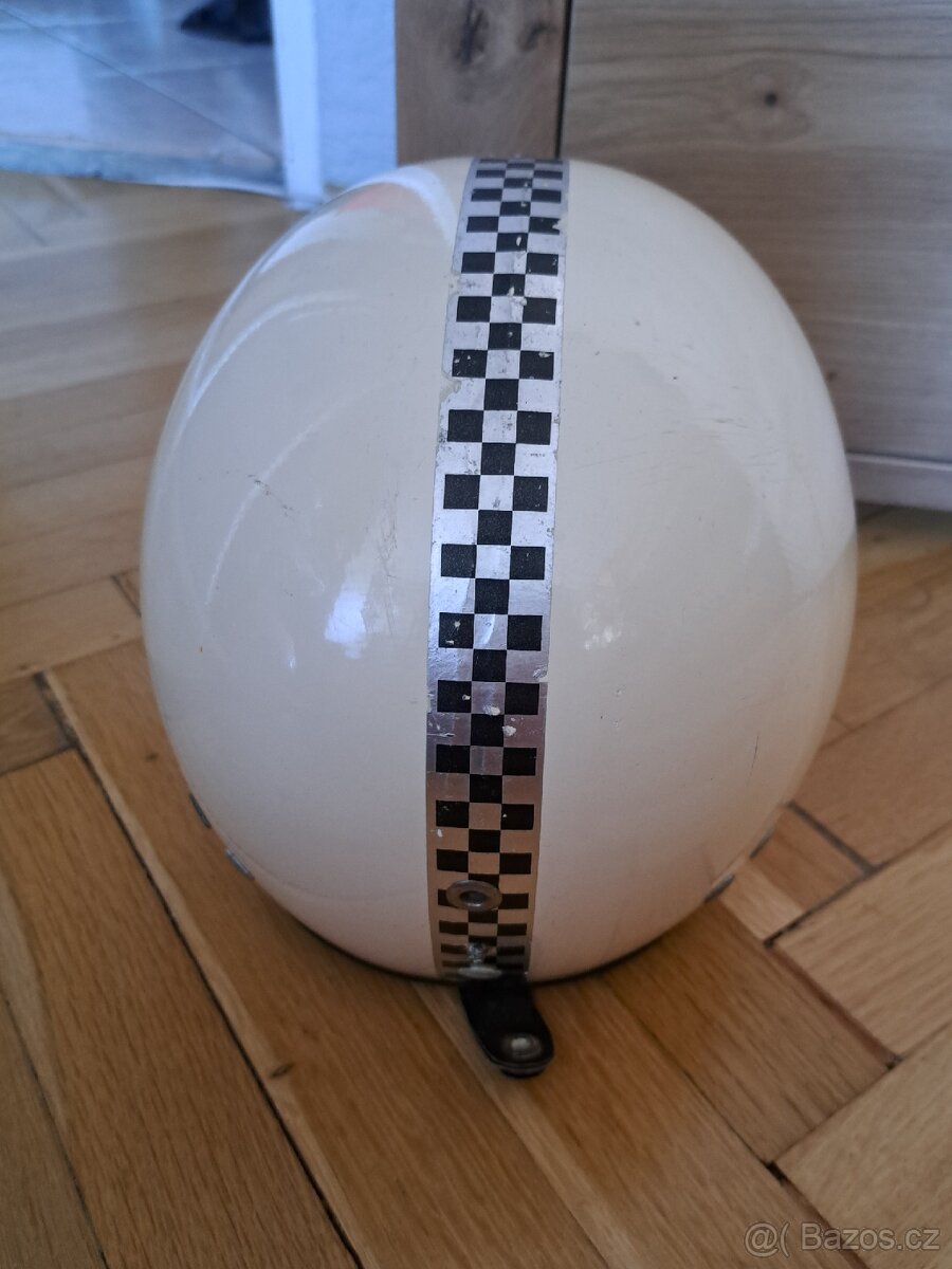 Přilba na veterána, retro přilba- CASSIDA SPORT- bílá - 5