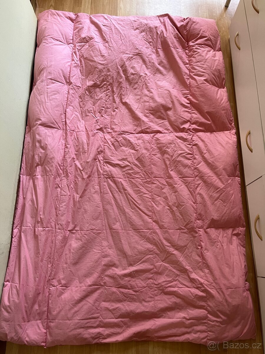 Péřová peřina s polštářem v sýpkovině - 5