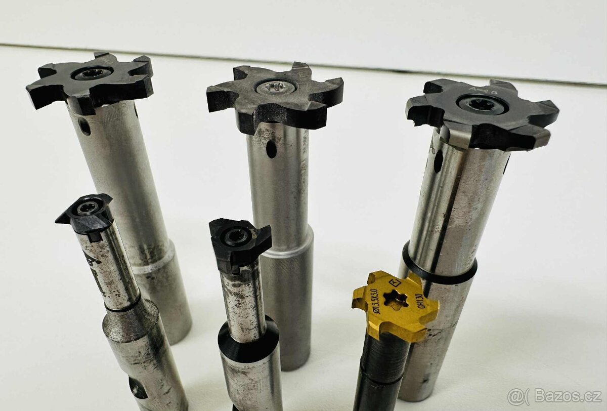 Frézy tvarové-plátkové pro drážky - T - 5