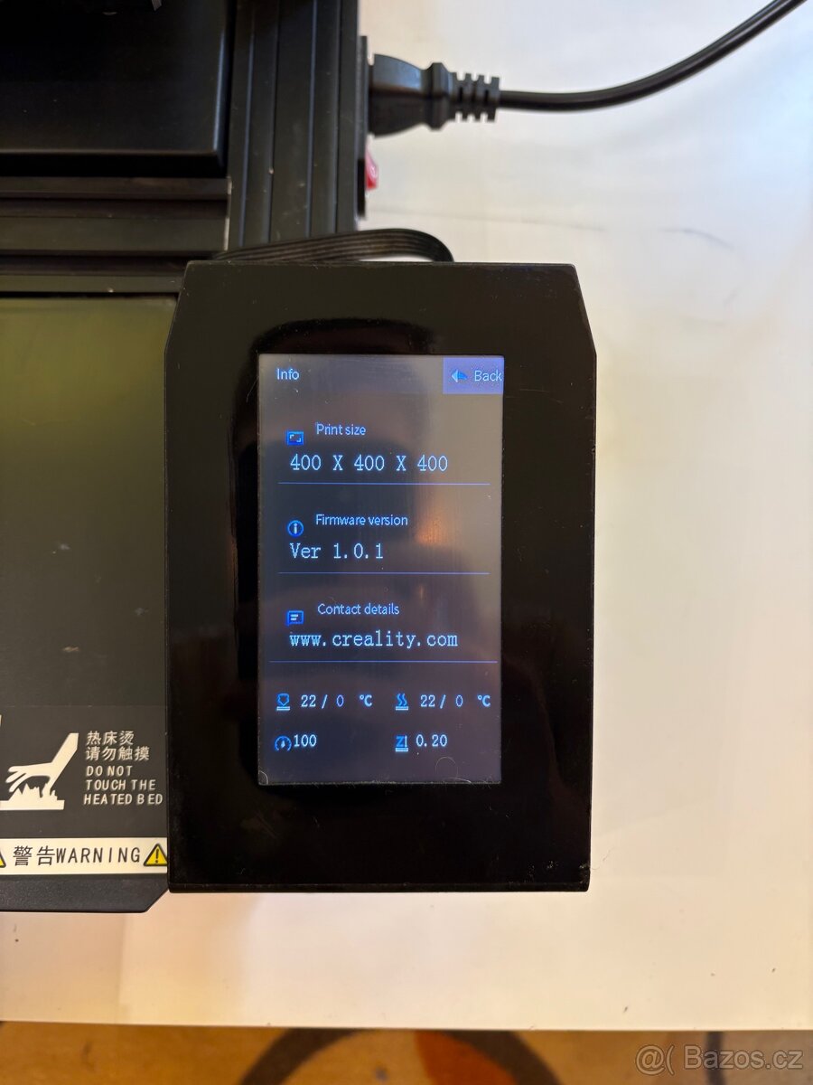 Prodám velkoformátovou 3D tiskárnu Creality CR-6 Max - 5