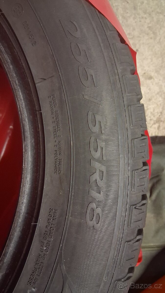 Pneumatiky 255/55R18 - 5