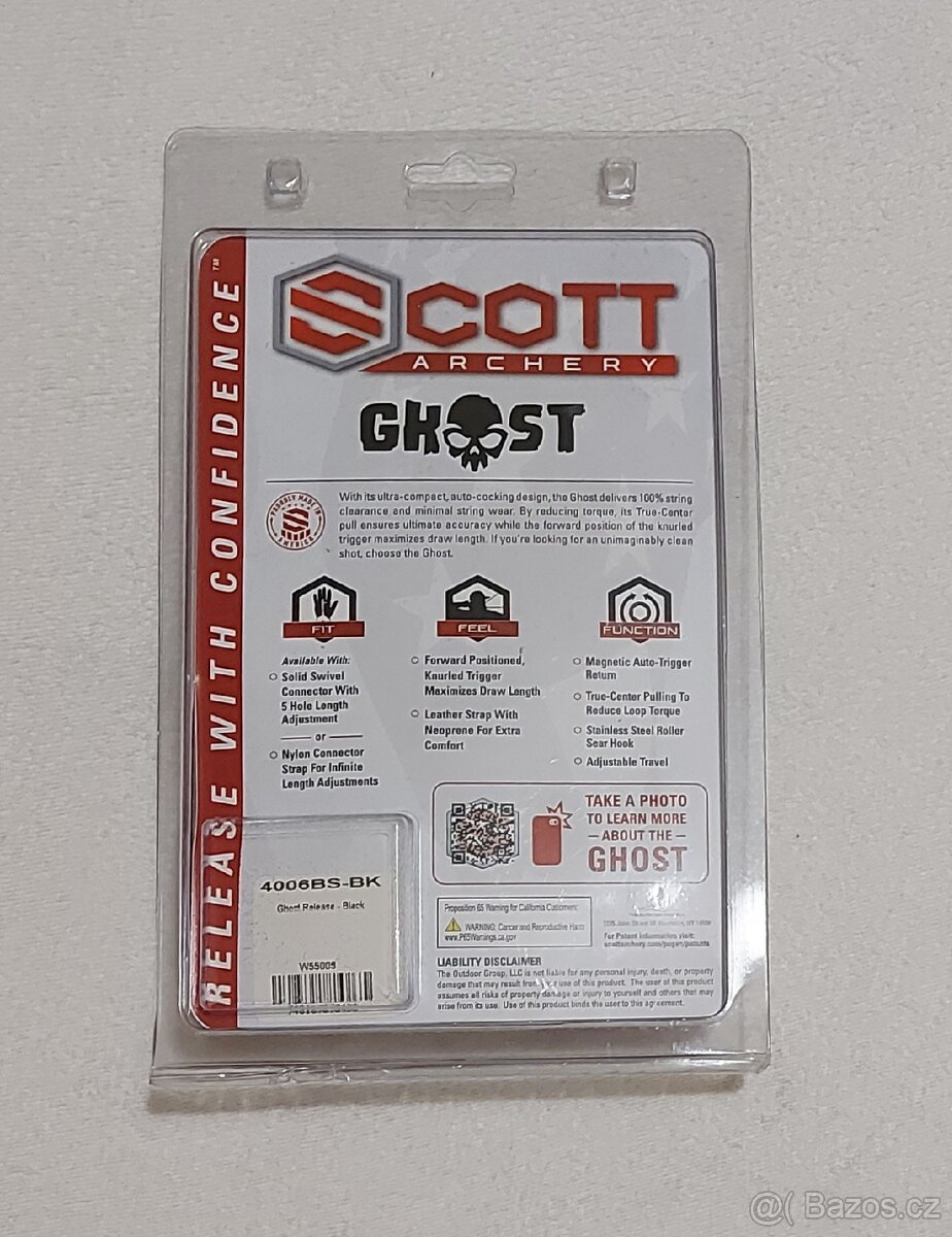 Kladkový luk vypouštěč Scott - 5