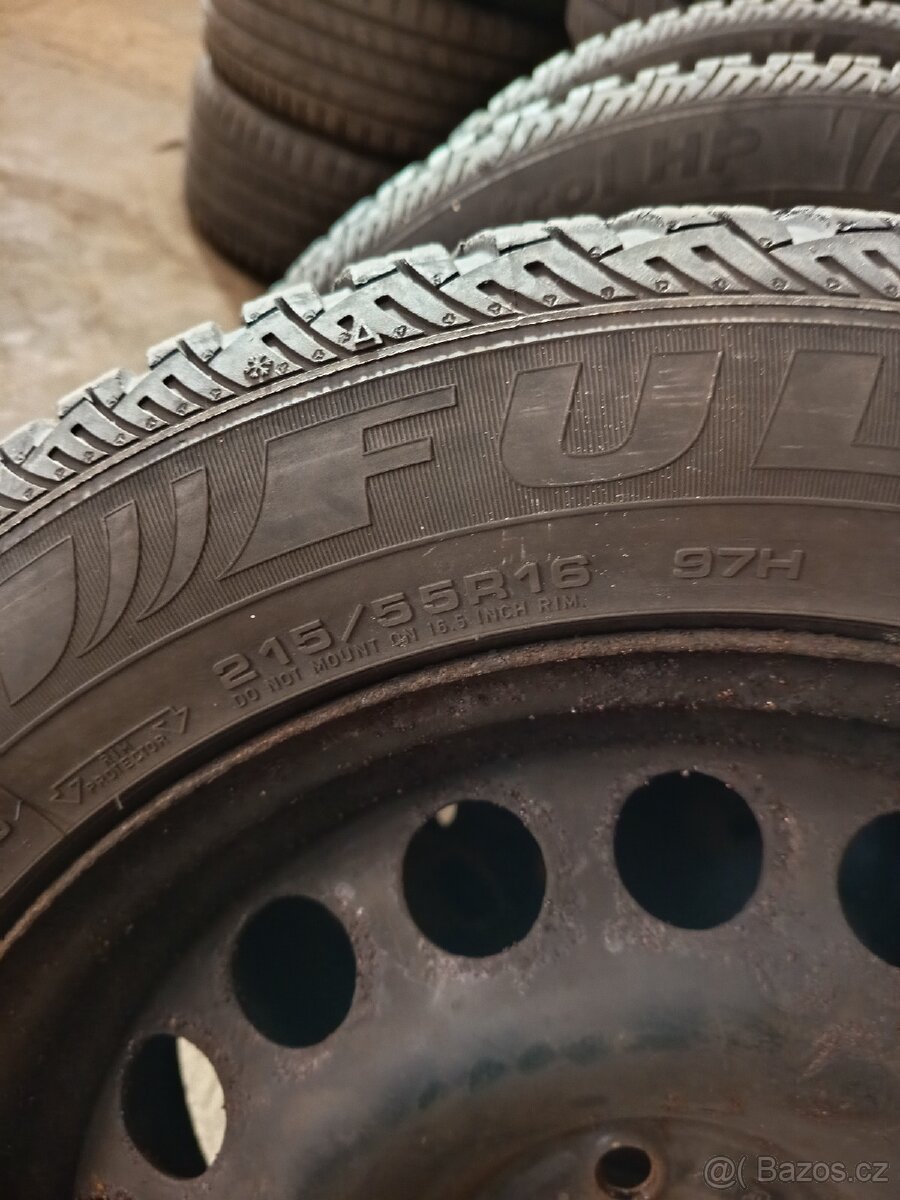 Sada kol zimní pneumatiky 215/55/16 5x110 - 5