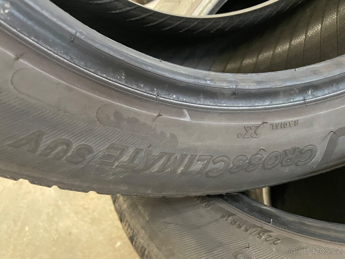 225/55R18 sada celoročních pneu Michelin - 5