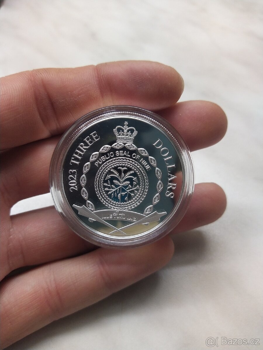 1.5 Oz silver coin Roulette Wheel 2023 - 5