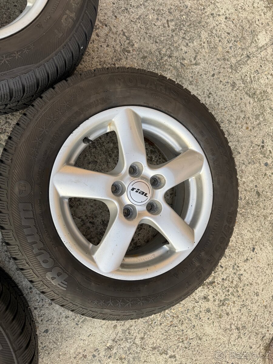 Alu kola se zimní pneu 195/65R15 - 5