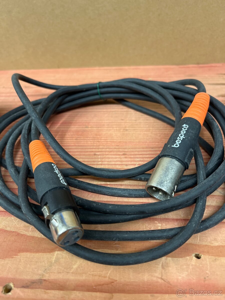 2xstarší mikrofon + kabel - 5