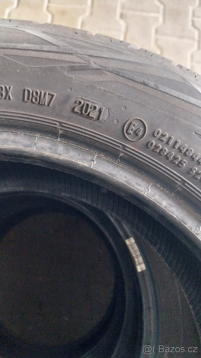 Prodám 4 x letní pneu Continental 185/55/15 - 5