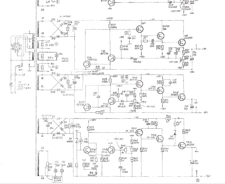 300W trafo z osciloskopu EMG - 5