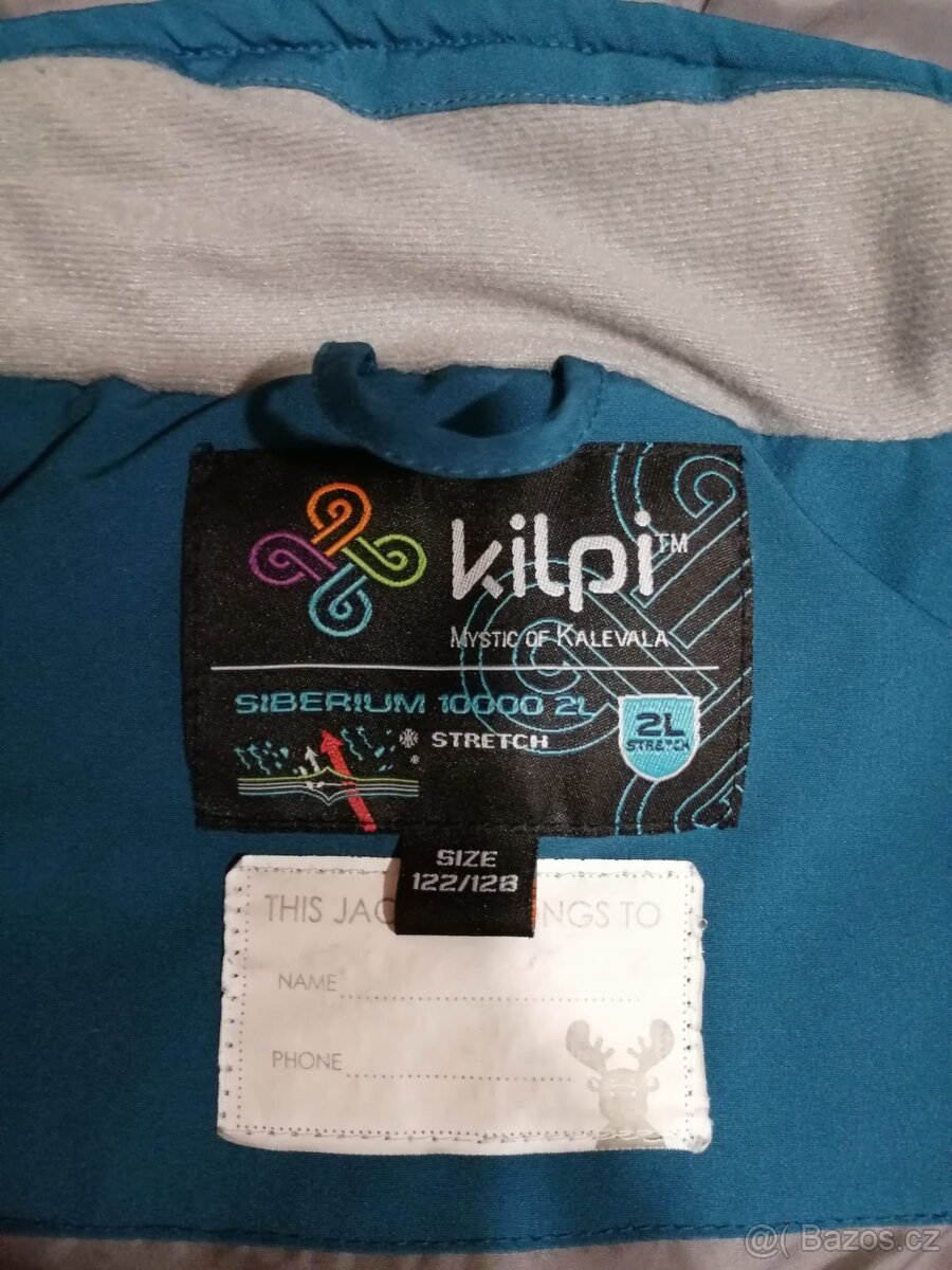 10000mm-Lyž.bunda KILPI 122-128 - 5