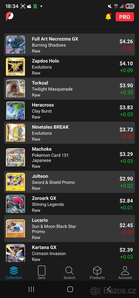 Pokemon karty - 5