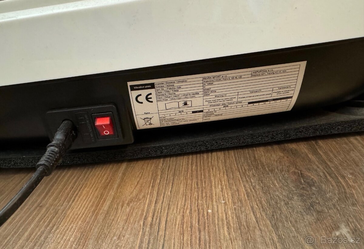 Vibrační plošina inSPORTline Devyn - 5