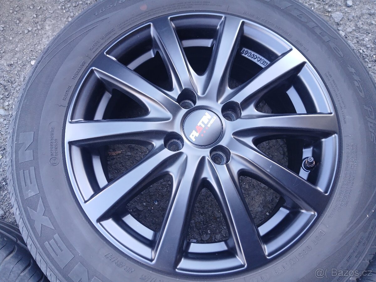 Sada ALU kol Platin 185/65R15 letní - 5