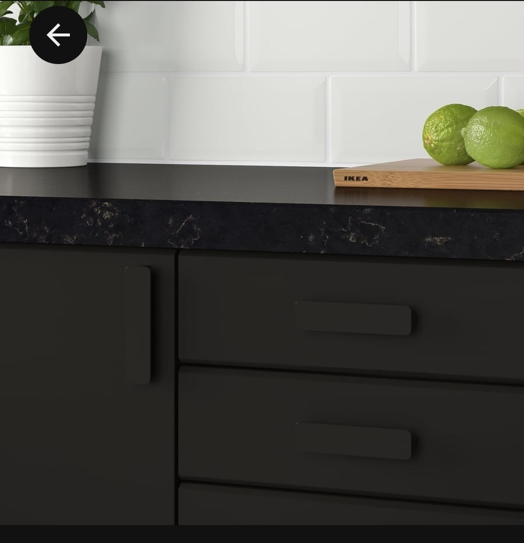 Nové Ikea HACKÅS - úchytky antracit - 5