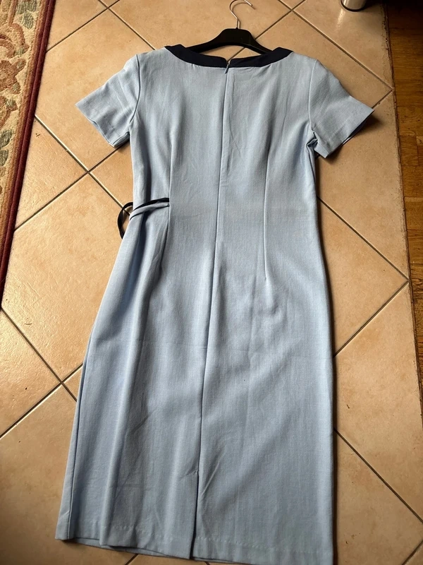 Šaty světle modré velikost 38 - 5