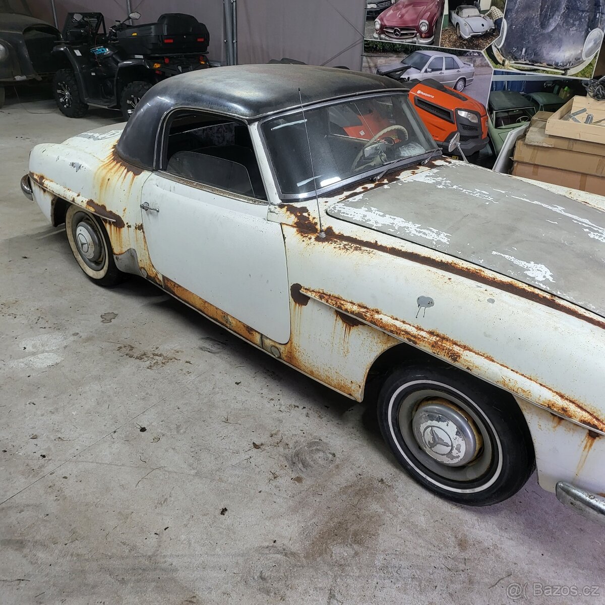 mercedes 190sl w121 - 5