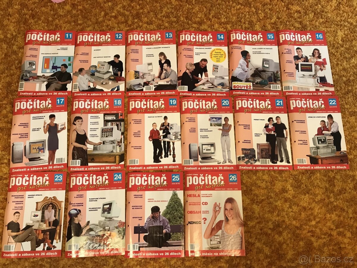 Raritní týdeník Počítač pro každého - 5