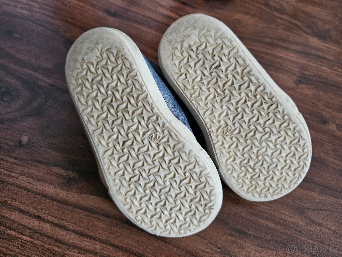 Chlapecké kožené kotníkové boty Jonap vel. 22 - 5