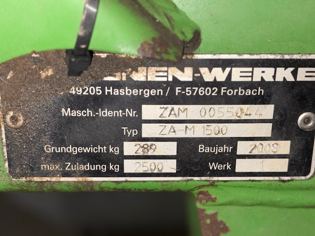 Amazone ZA-M 1500 - 5