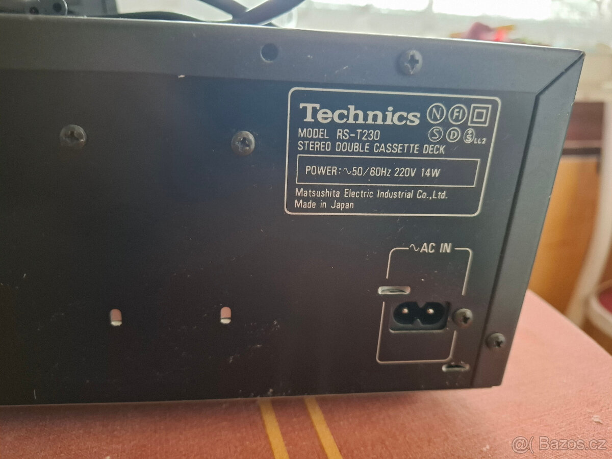 Prodám retro kazetový přehrávač Technics +kazety - 5