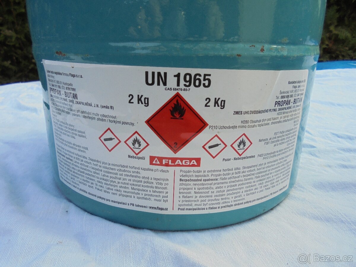 Propanbutanové láhve - 5