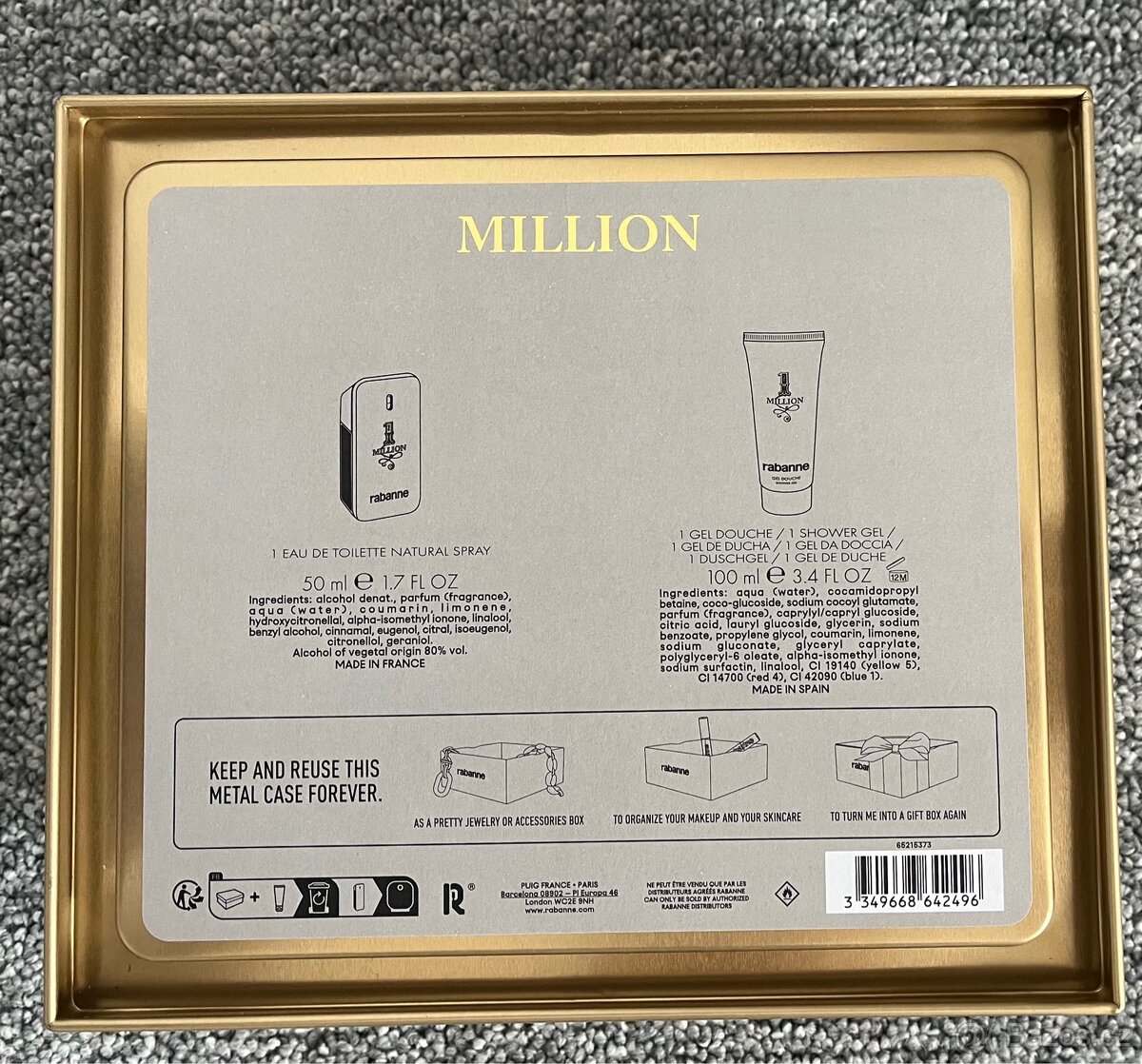 Set Paco Rabanne Million - 5