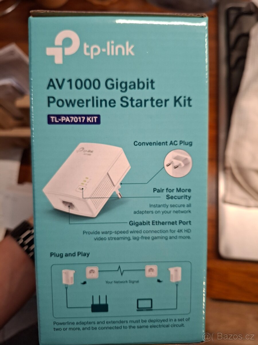 TP-Link TL-PA7017 KIT – Gigabit AV1000, nepoužité - 5