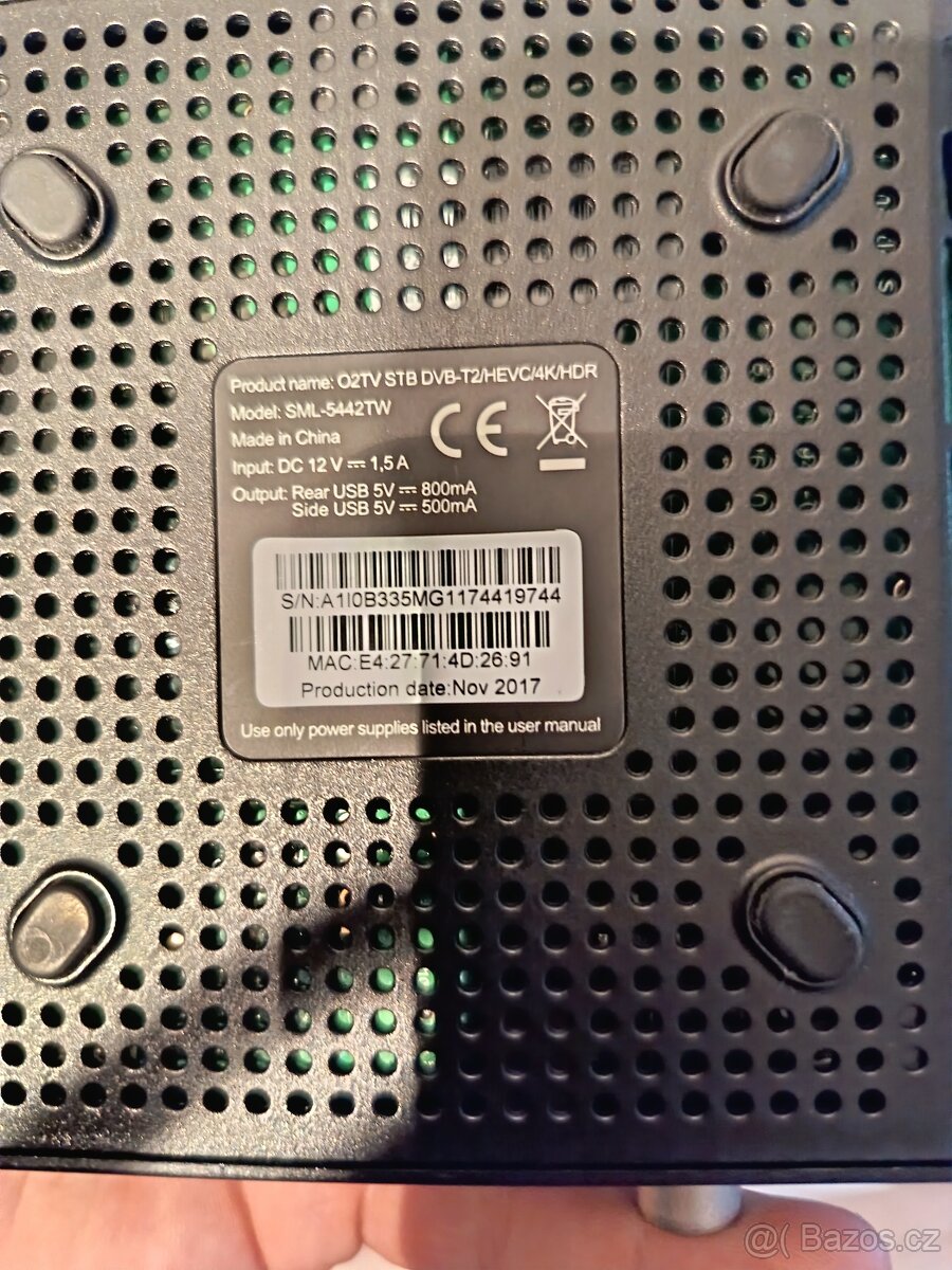 O2 set-top box SML 5442 tw - 5