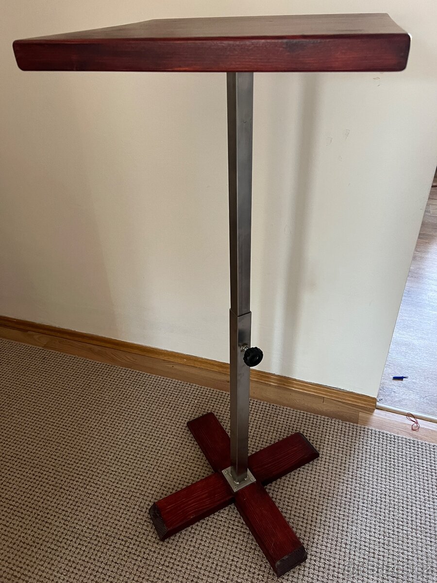 Nastavitelný stolek, barový stůl - 5