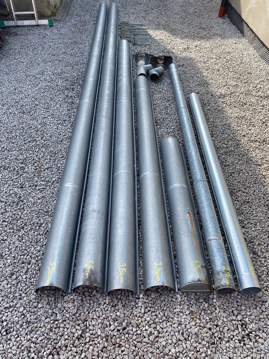 Prodám velmi zachovalé okapy - 5