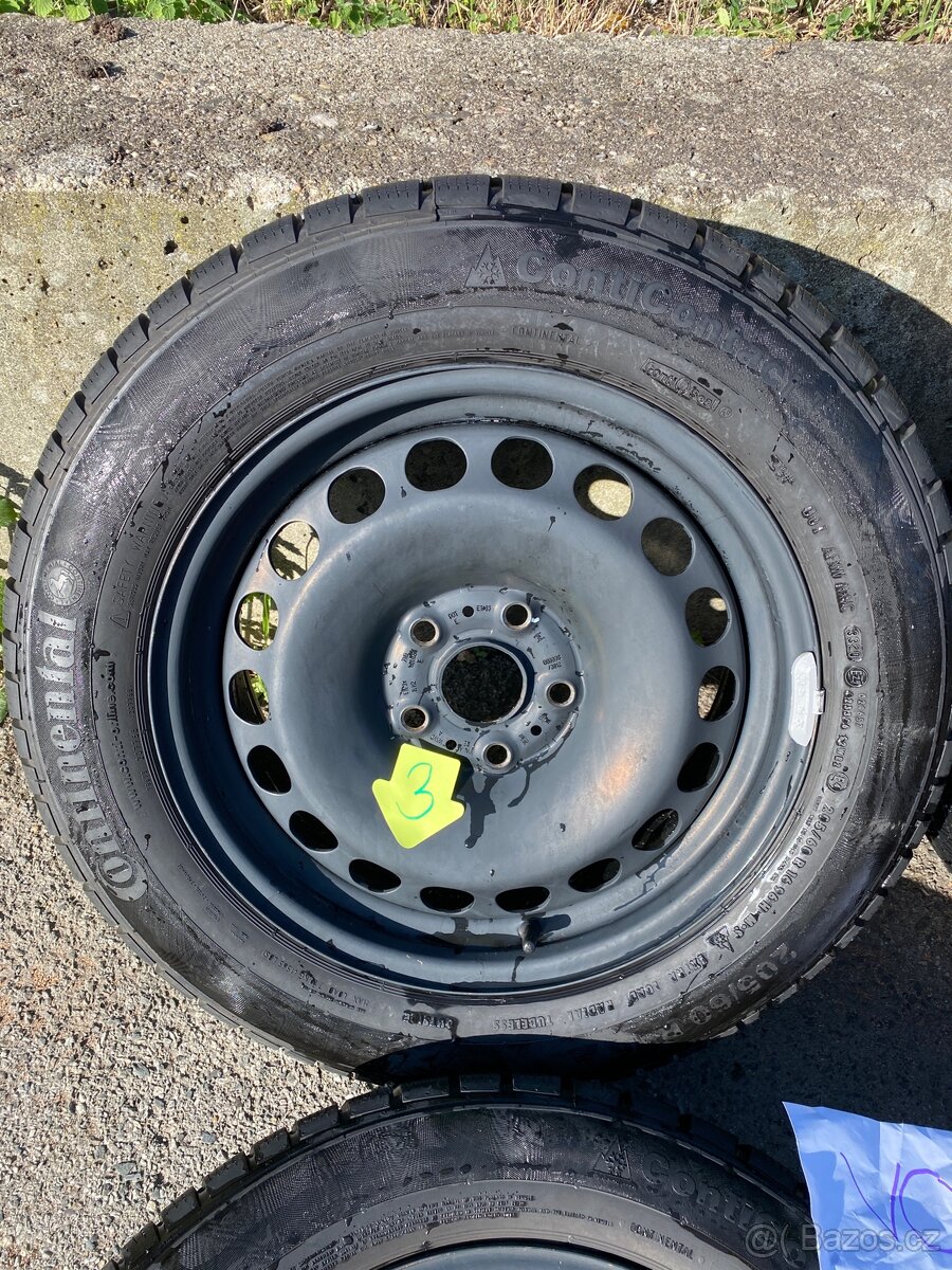 Sharan/Alhambra – originál R16 + ZÁNOVNÍ celoroční Conti - 5