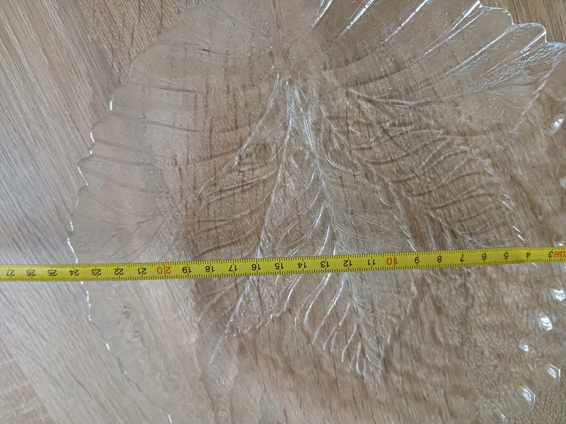 Skleněné tácy, talíře - 5