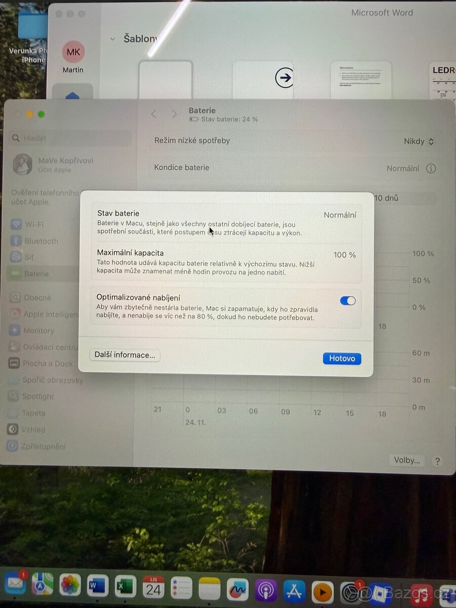 Apple MacBook Air 13” M1 – 8GB, 512GB, baterie 100% - 5