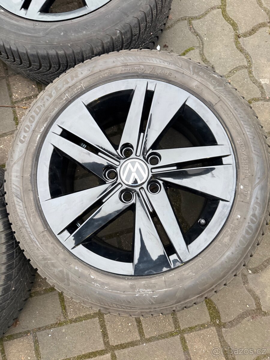 ORIGINÁL Alu Volkswagen Norfolk R16, 5x112 - TOP STAV - 5