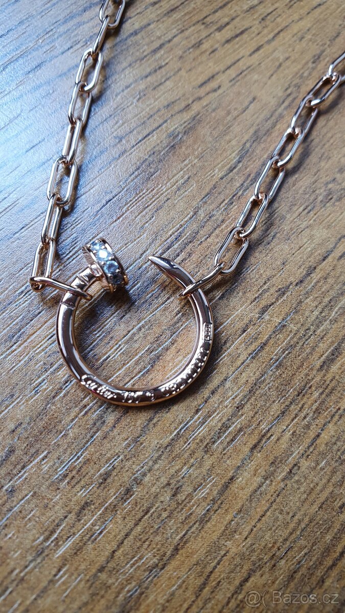 Náhrdelník Cartier Nail, silnější řetízek - 5