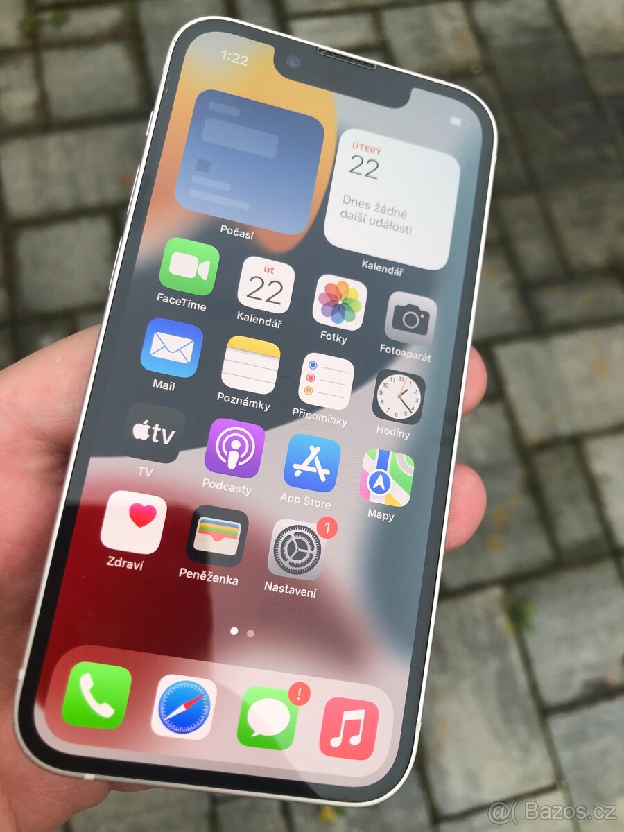 iPhone 13 Mini 128Gb...Starlight...TOP stav....hezký stav - 5
