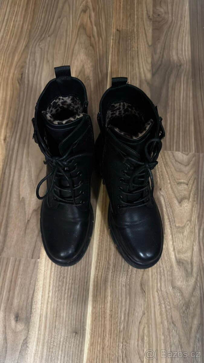 Dámské kotníčkové polokozačky - 5