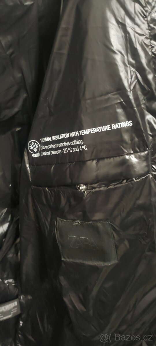 Puffer Zara péřový kabát - 5