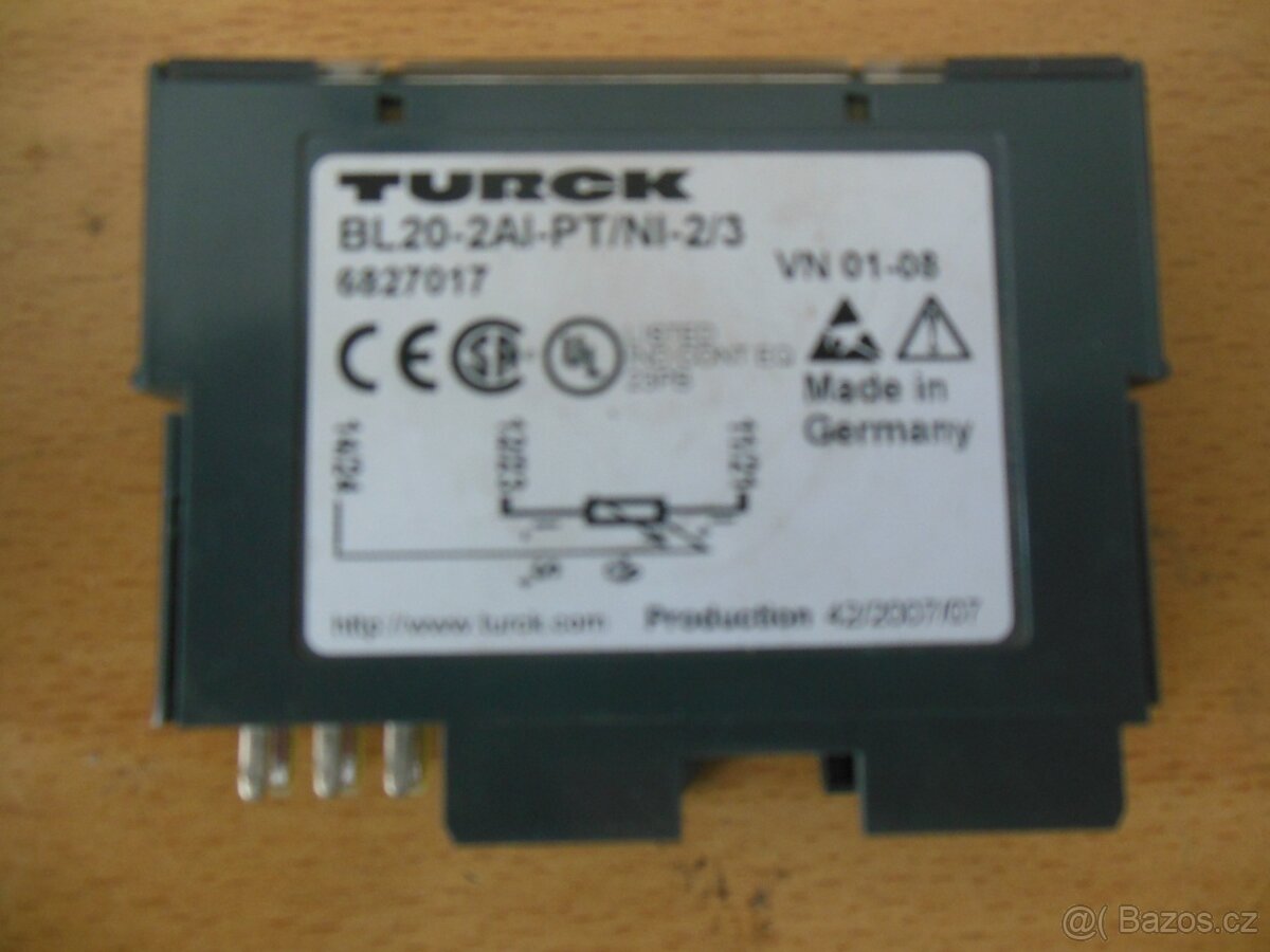 TURCK patice sokly a moduly karty. - 5