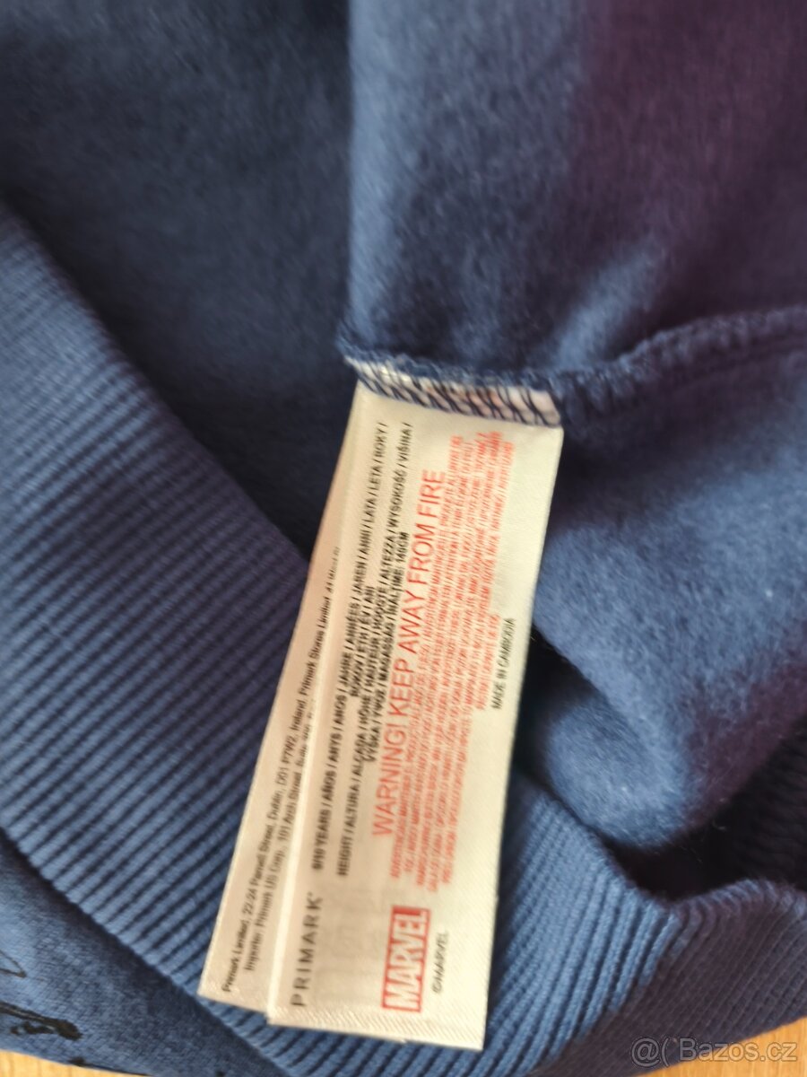 Chlapecká mikina-Marvel-Nová-vel.140 - 5