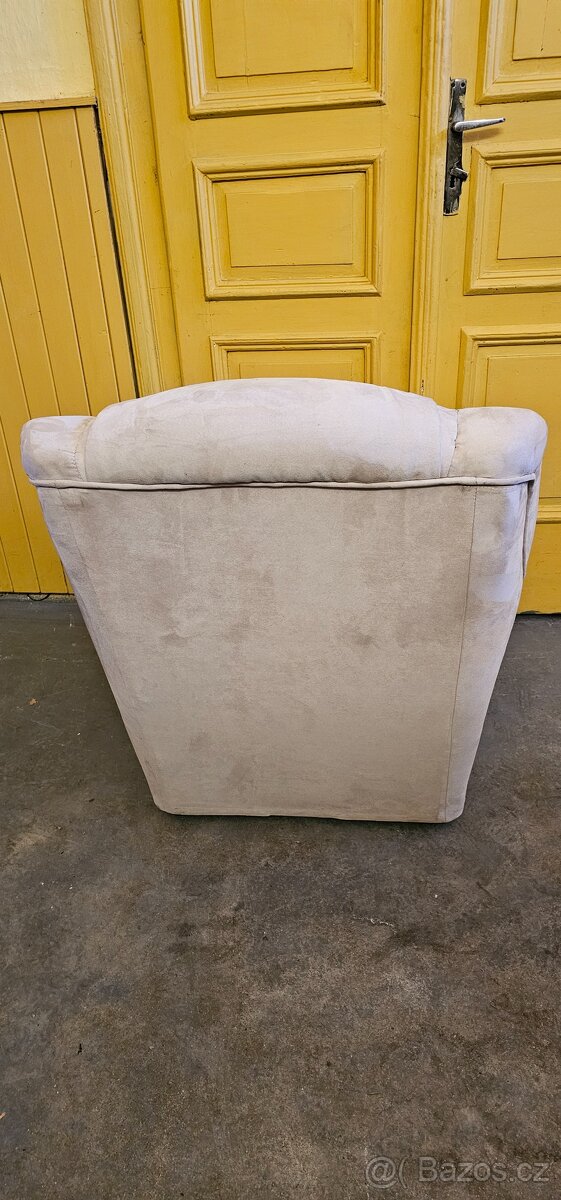 Křeslo - alcantara - 5