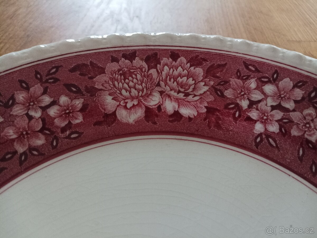 PĚKNÝ VÝROČNÍ TALÍŘ VILLEROY A BOCH 1959 - 5
