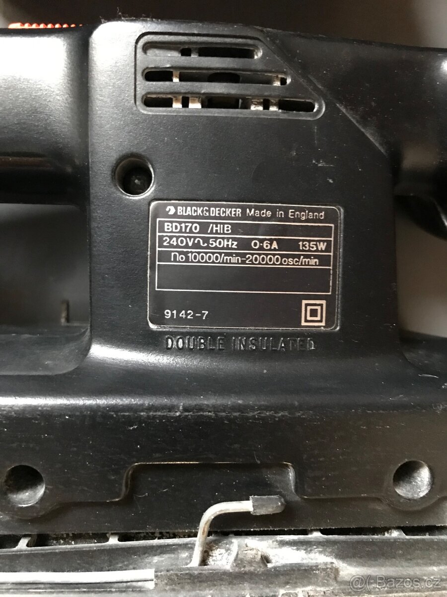 bruska Black&Decker BD170 - dobrý stav - 5