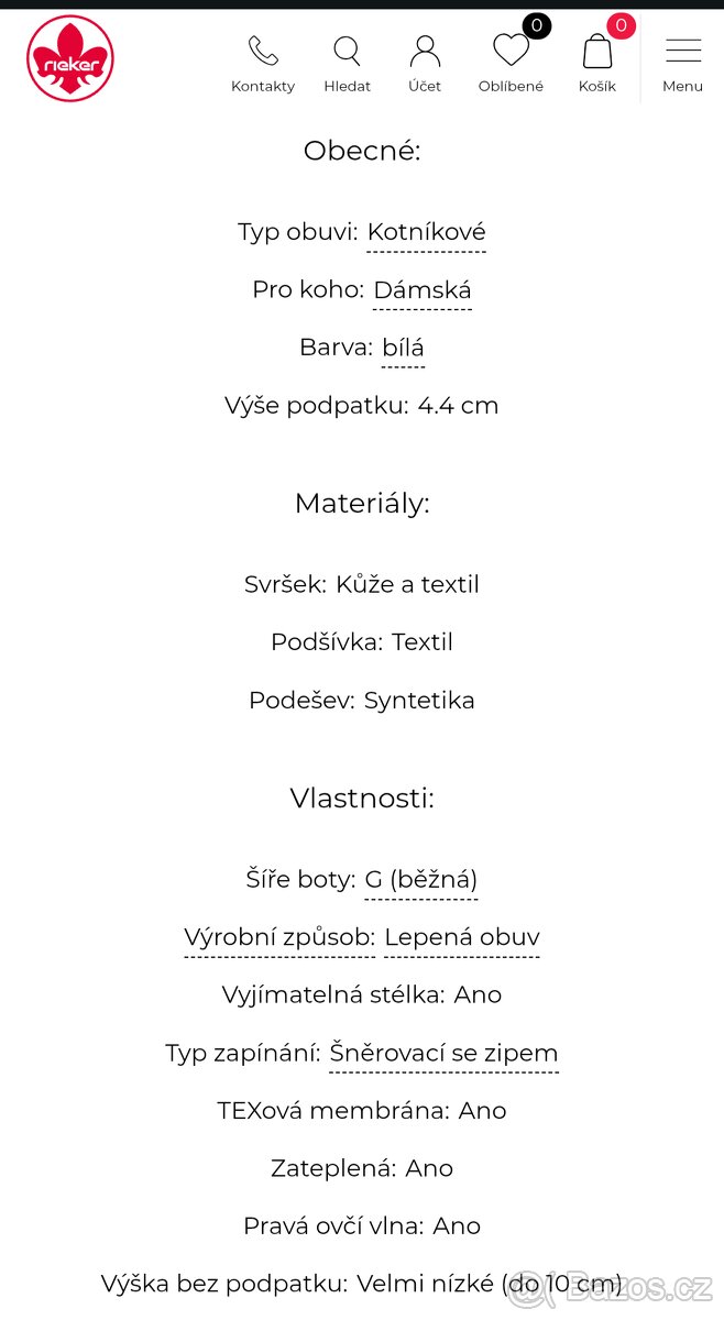 Zimní boty Remonte vel. 41 - 5