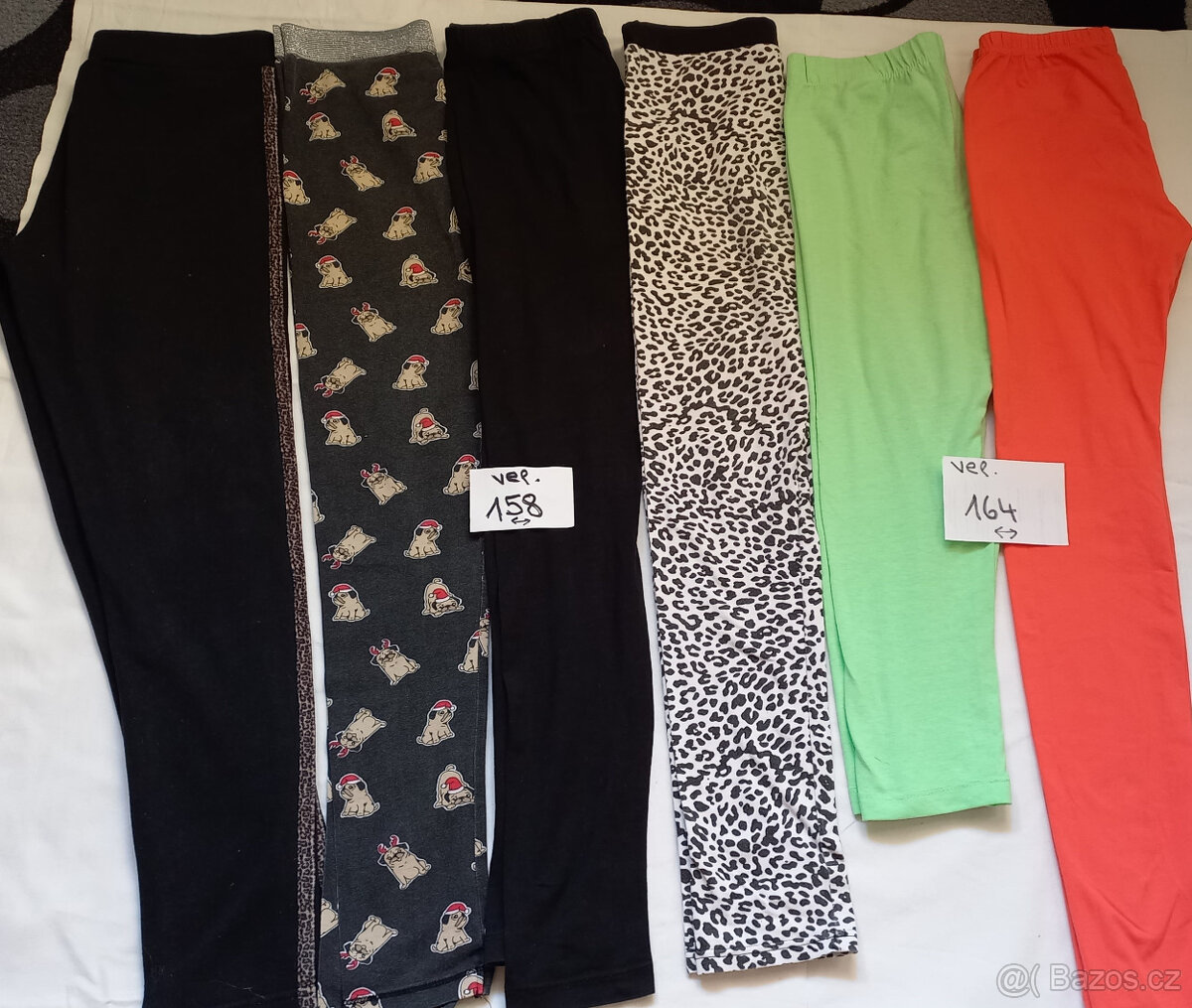 Dívčí elasťáky vel.od 104-až po vel.S - 5