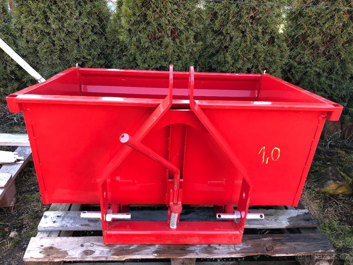 Výklopný transportní box za malotraktor - 5