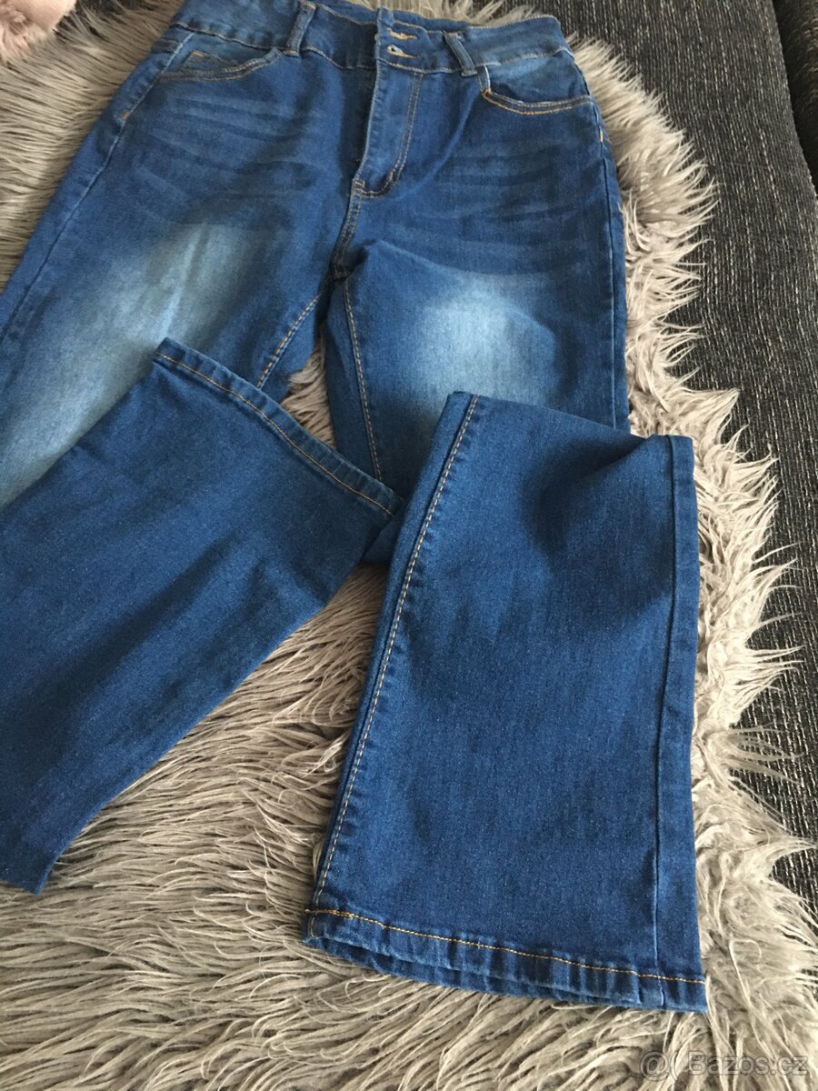 Strečové džíny zn.Composition vel.M - 5