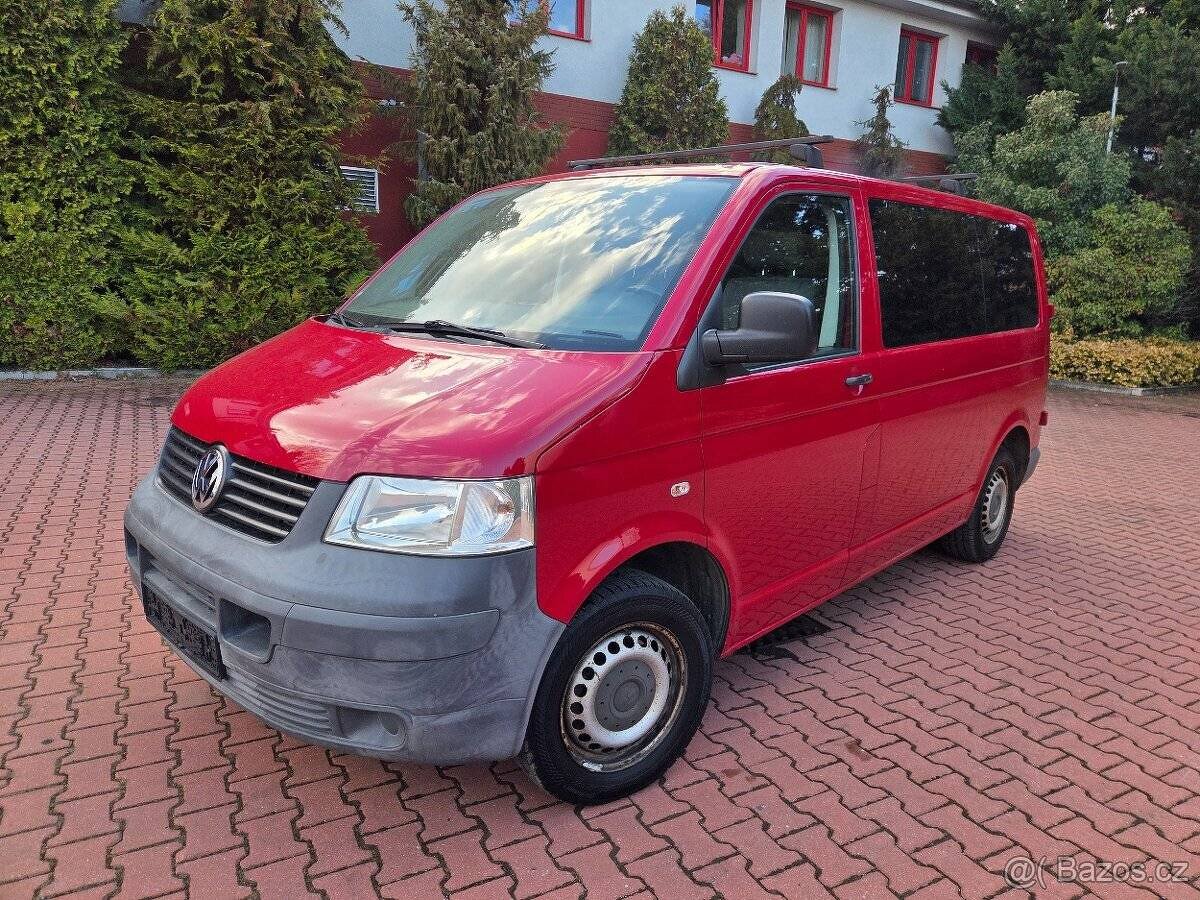 Transporter T5 1.9TDI 75kW,9.míst,tažné,Webasto,1.maj.servis - 5
