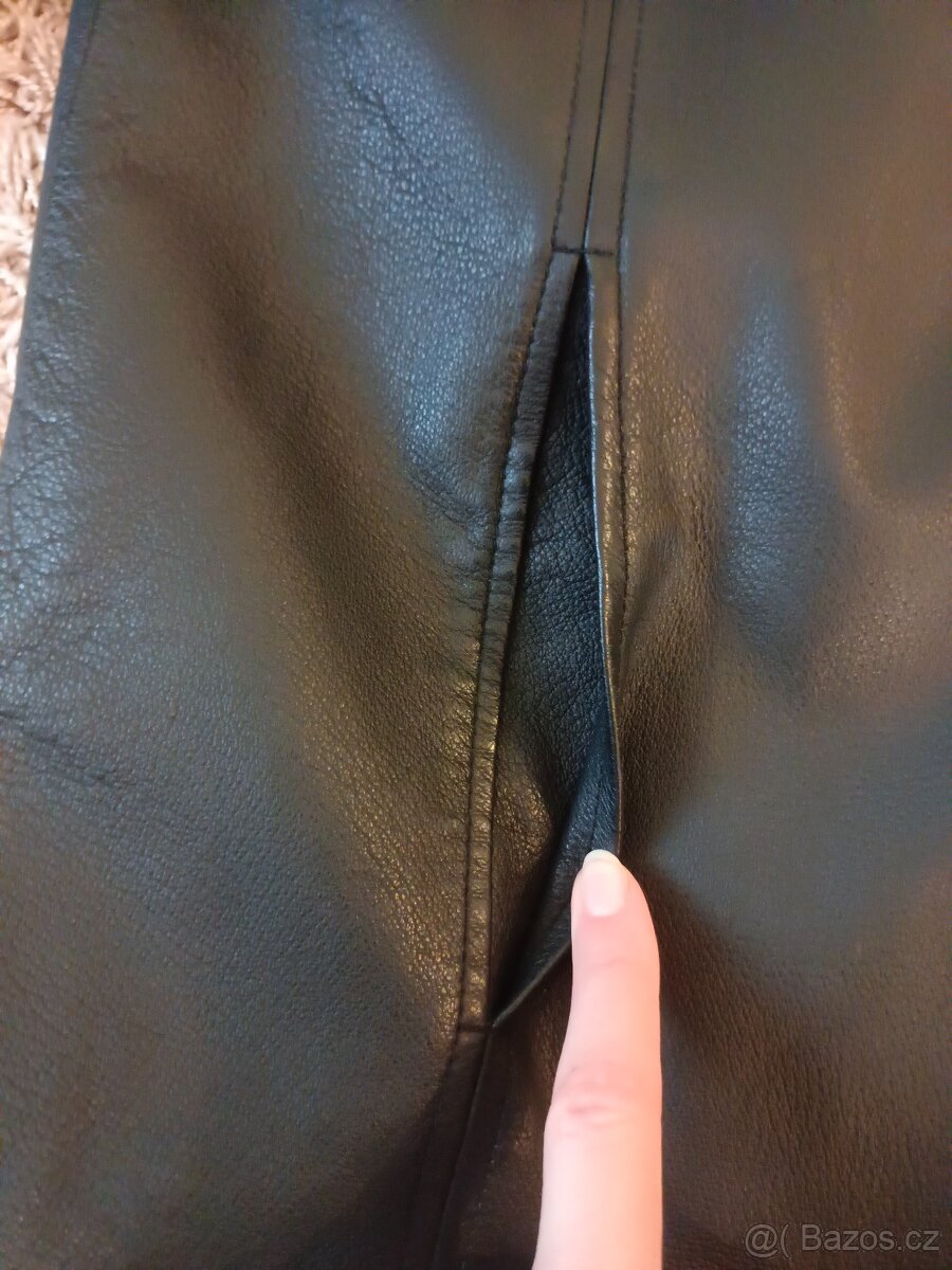 Prodám černou koženou bundu. - 5